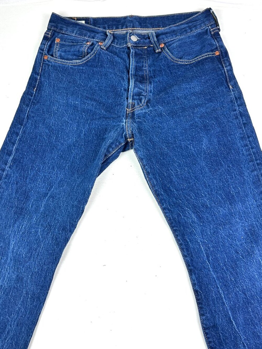 Levi's Premium 501 '93 Straight Jeans W32 L30 Medium Wash Button Fly